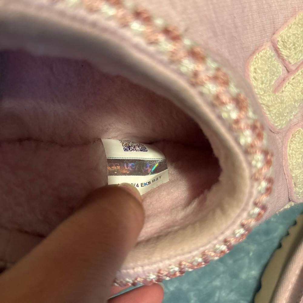 UGG Light Pink Cozy Slippers - Picture 7 of 7
